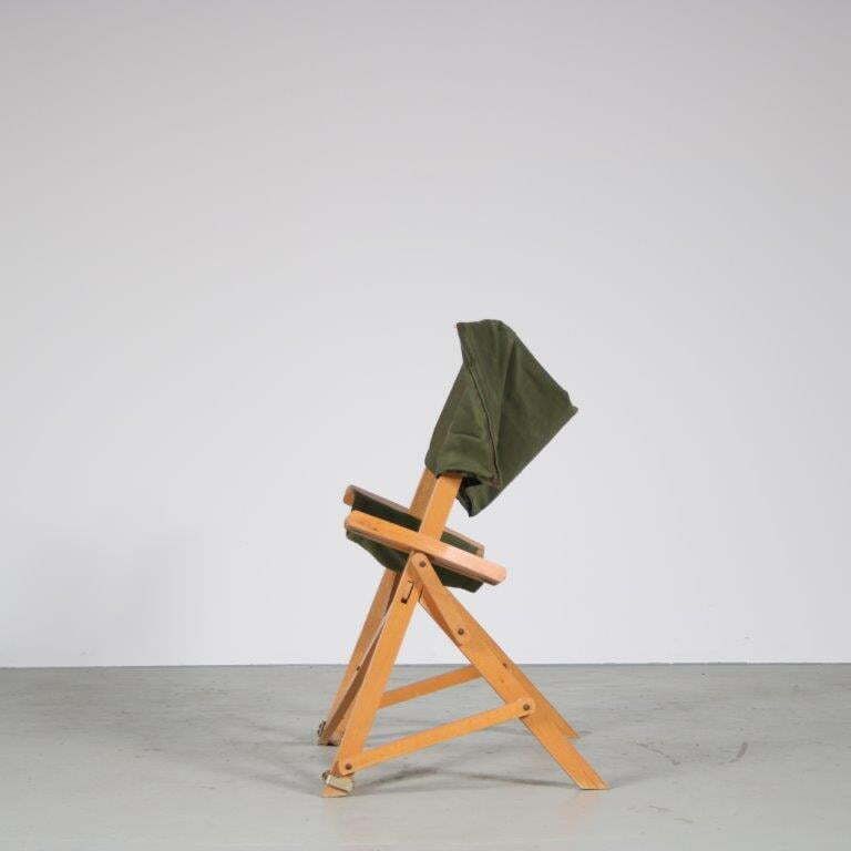 1960s “Praia” Folding Chair By Pier Giacomo Castiglioni For Gavina, Italy photo vinterior