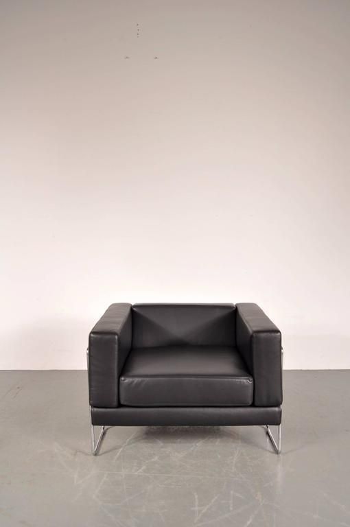 1969s Lounge Chair By Kwok Hoï Chan For Steiner, France photo 2400.0