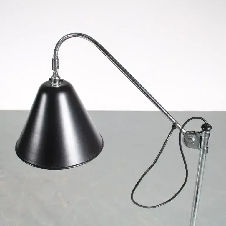 photo for sale 1960s Adjustable “Bl3” Floor Lamp By Bestlite, Uk