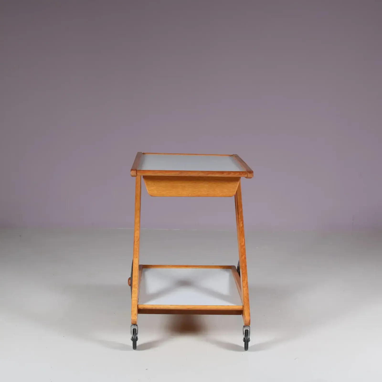 photo buy Cees Braakman “Mobilo Pe03” Trolley For Pastoe, Netherlands 1950