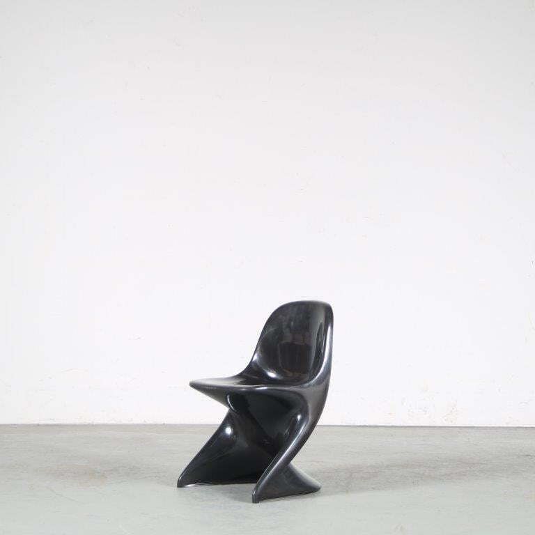 2000s Black “Casalino” Children Chair By Alexander Begge For Casala, Germany