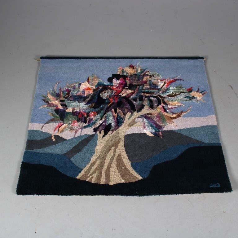 1970s “Hickory” Tapestry By Brigitte Doege For Jab, Germany photo furniture