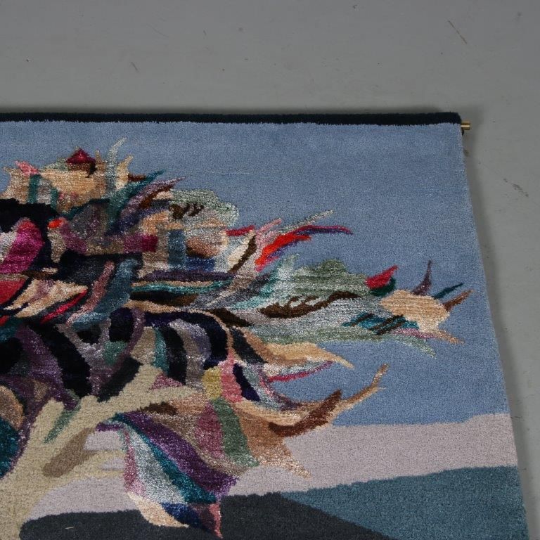1970s “Hickory” Tapestry By Brigitte Doege For Jab, Germany photo Art