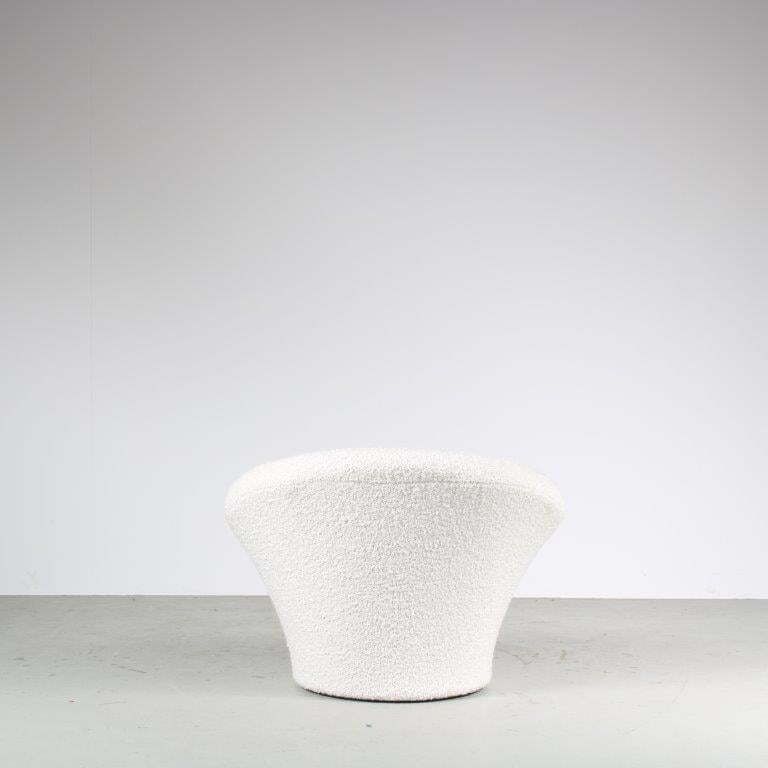 photo vinterior Pierre Paulin “Mushroom” Chair With Stool For Artifort, Netherlands 1960
