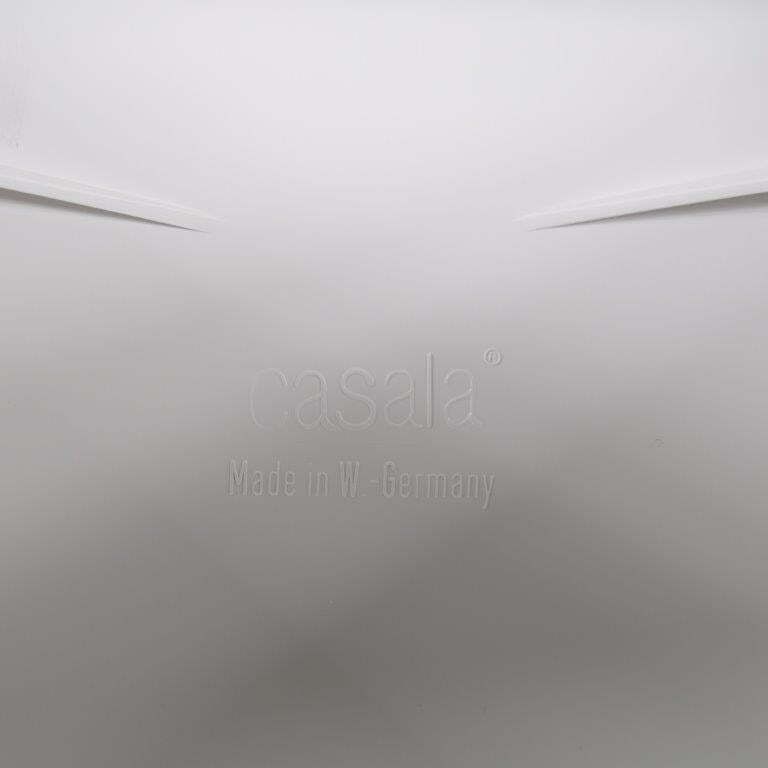 photo furniture 2000s White “Casalino” Stool By Alexander Begge For Casala, Germany – Large Stock!