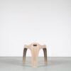 2000s Mocca “Casalino” Stool By Alexander Begge For Casala, Germany – Large Stock! photo 84.0
