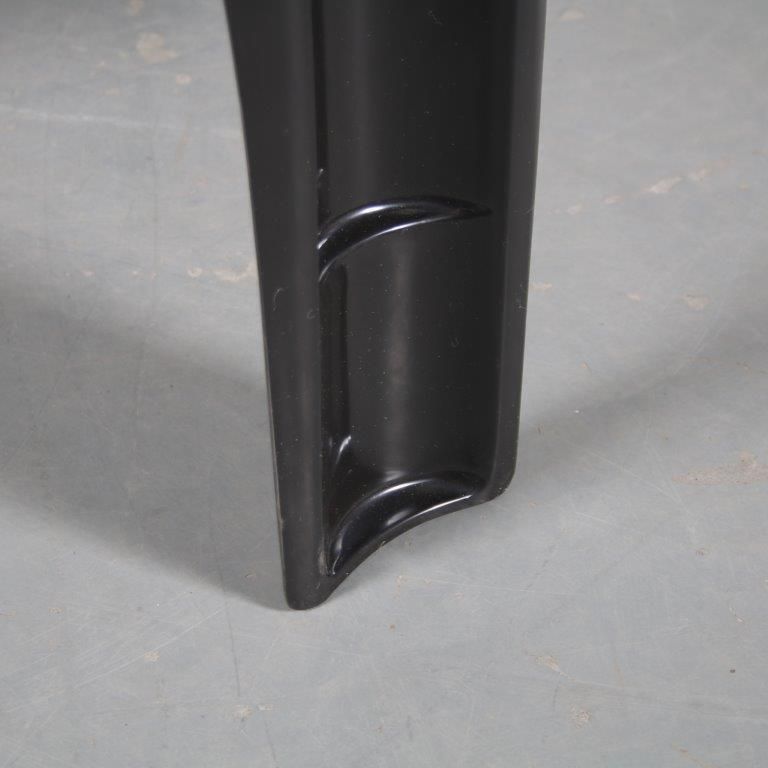 2000s Black “Casalino” Stool By Alexander Begge For Casala, Germany – Large Stock! photo vintage