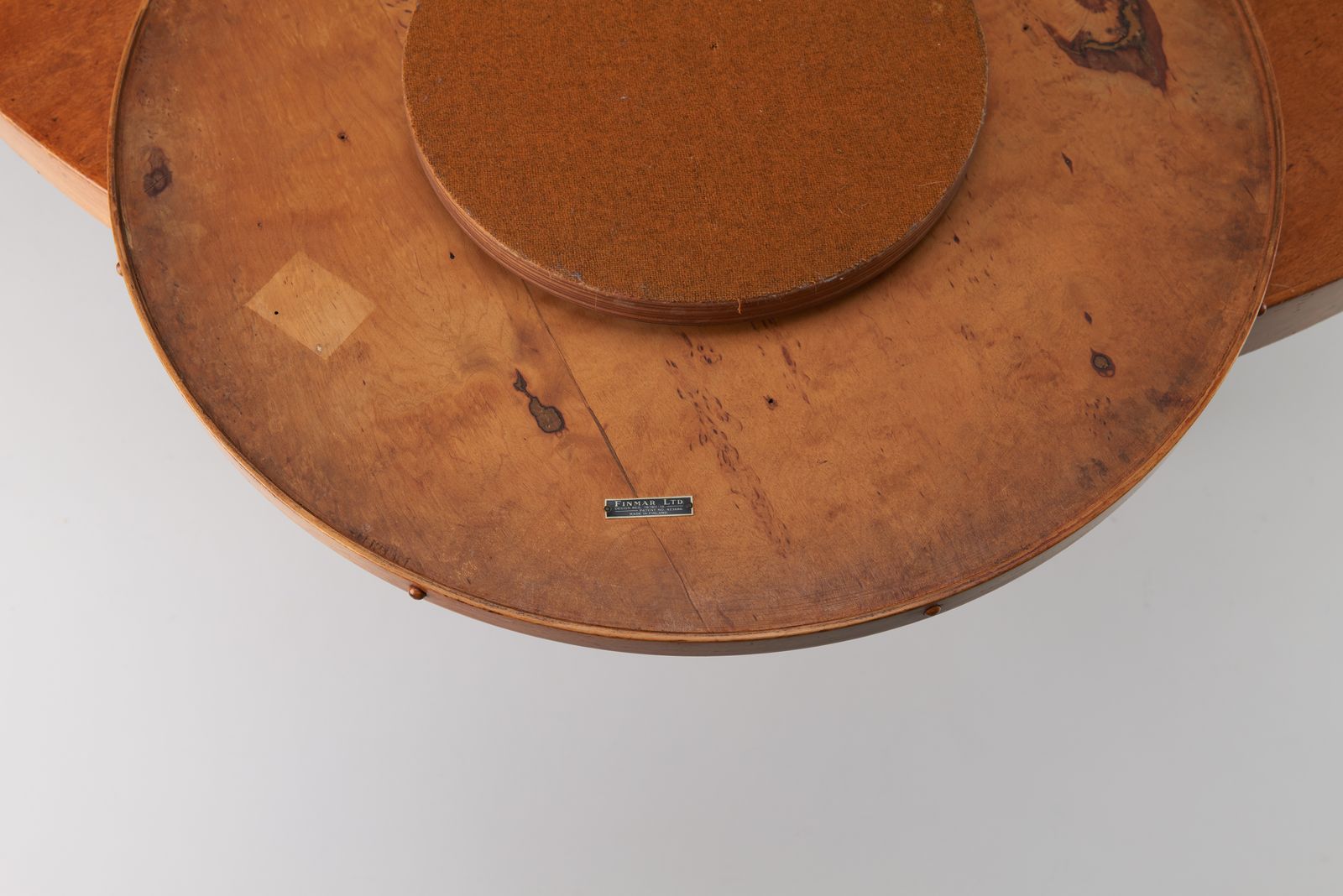 Alvar & Aino Aalto Dining Table With Lazy Susan Model Model 91 & A91, 1933 photo Furniture