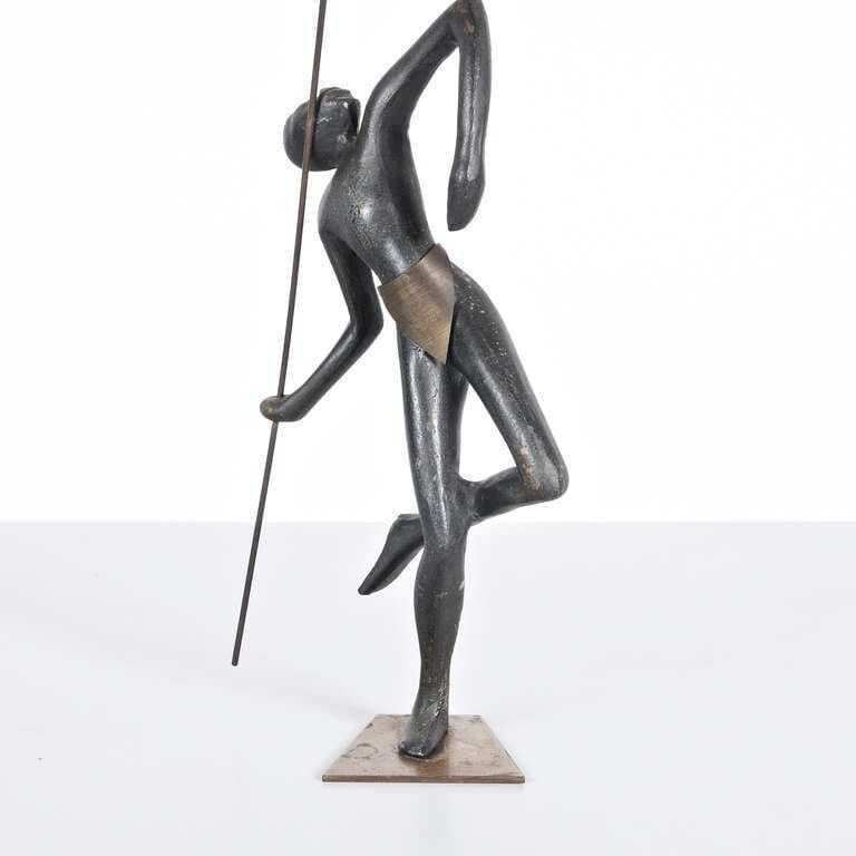 1930s Hagenauer Style Bronze Sculpture From Austria photo Art