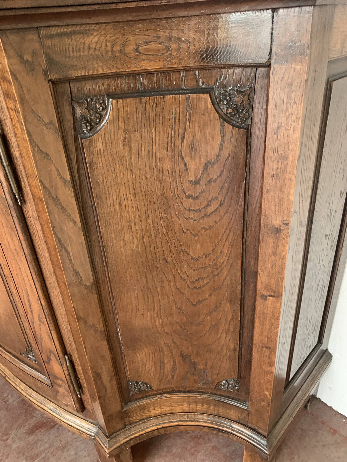 photo for sale Louis XIV Style Sideboard In Solid Oak 19th Century