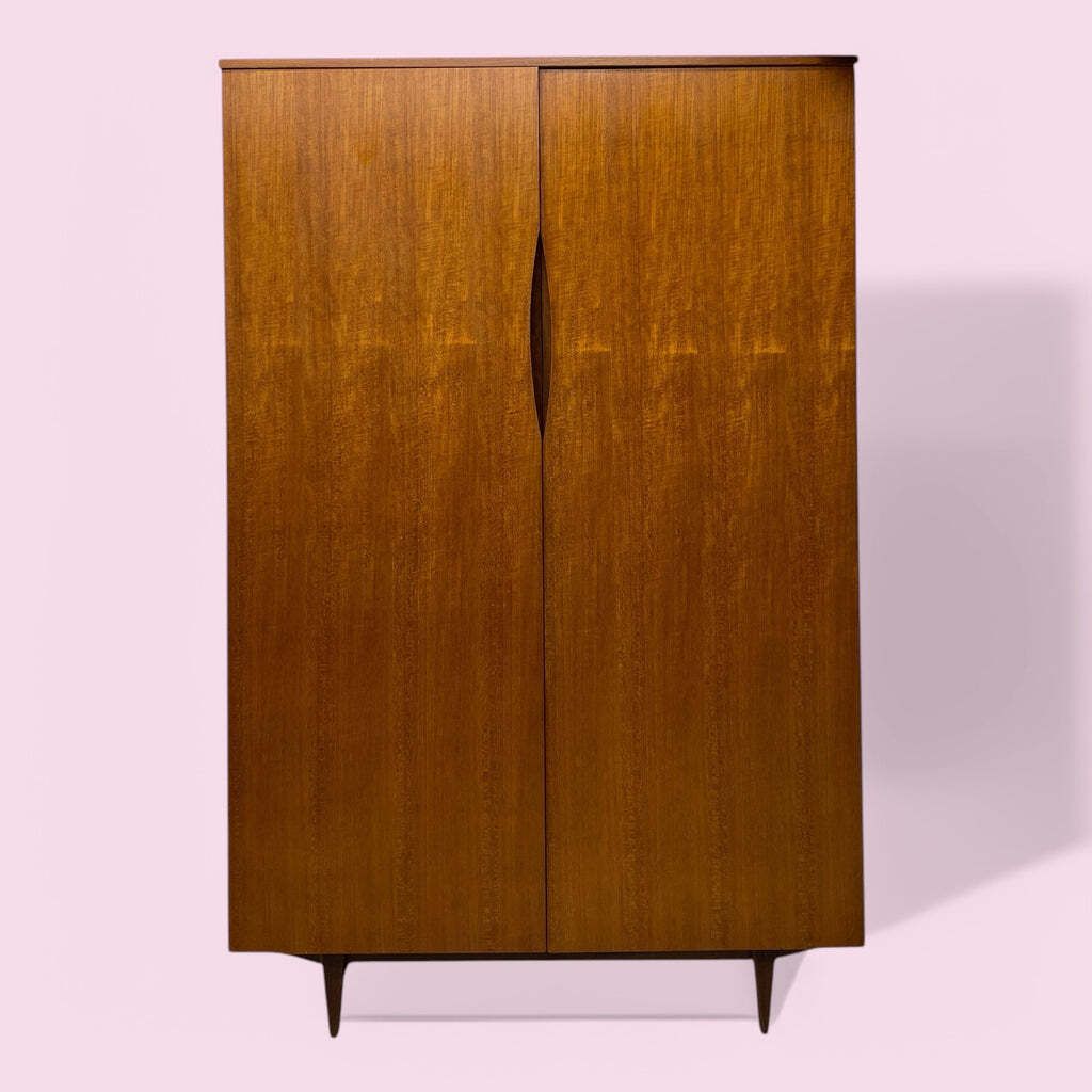 Wardrobe Double Danish Drylund Midcentury