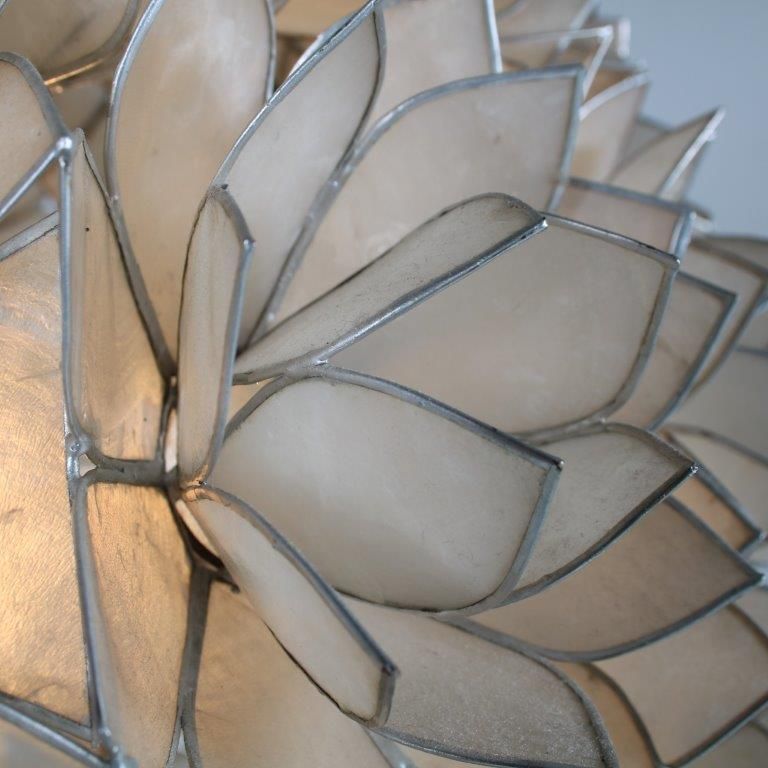 1960s “Mother Of Pearl” Floor Lamp By Rausch, Germany 1960 photo vinterior