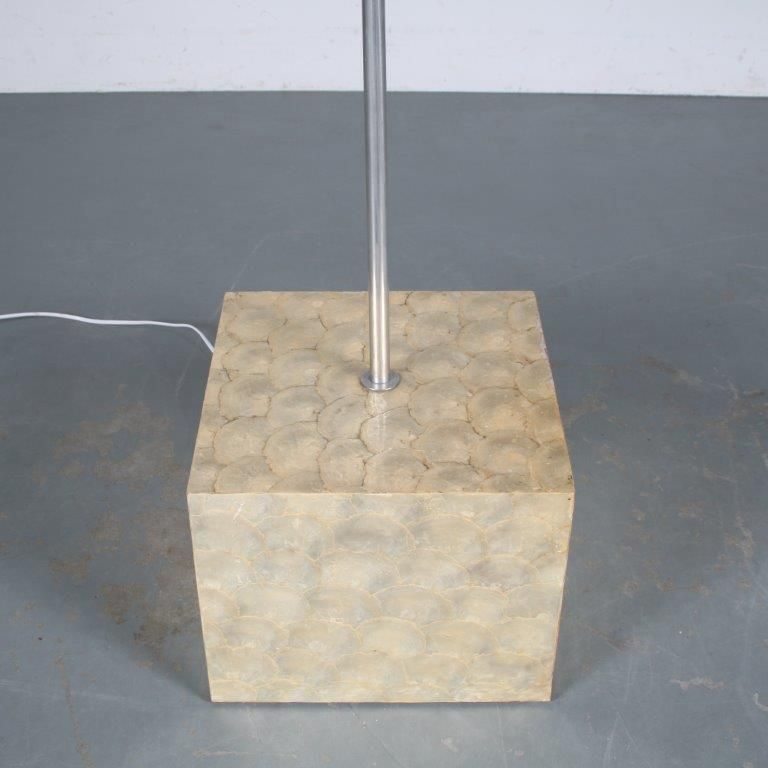 1960s “Mother Of Pearl” Floor Lamp By Rausch, Germany 1960 photo vintage