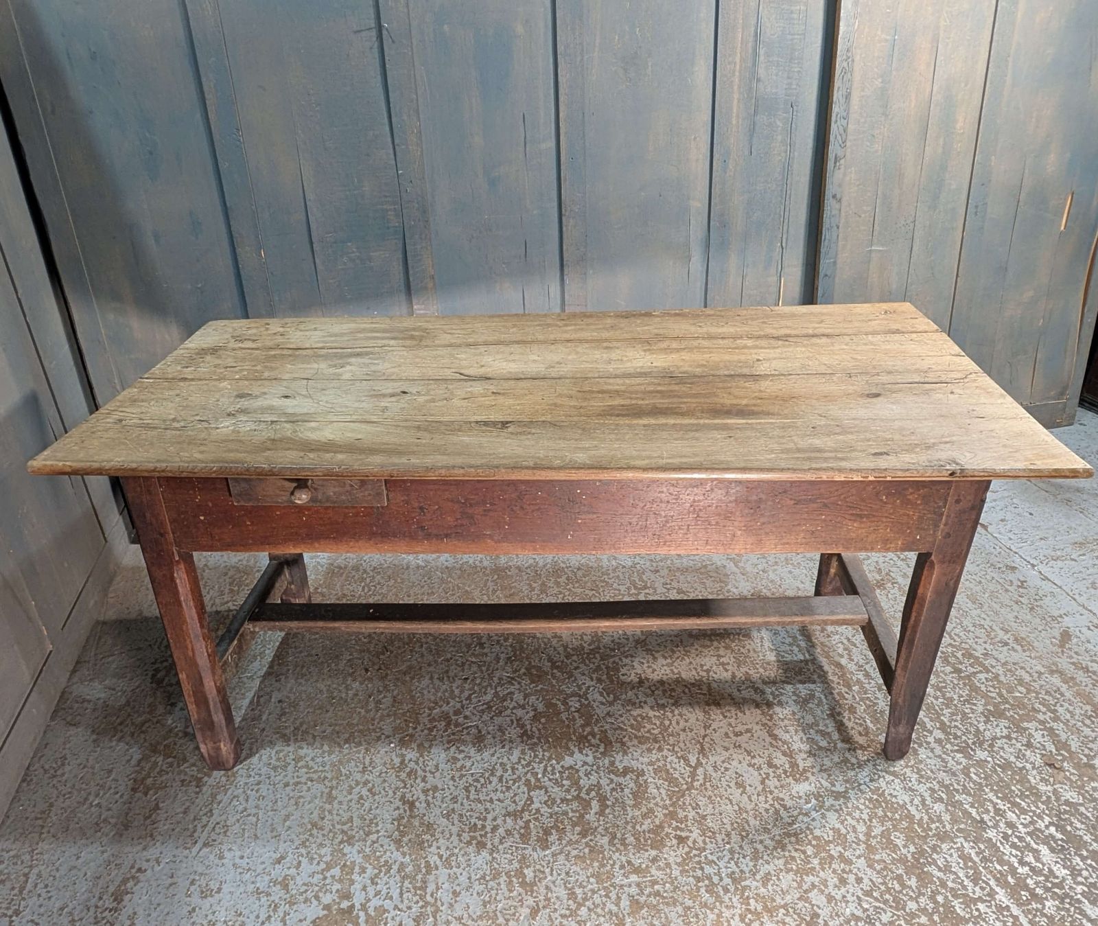 Antique 19th Century Oak French ‘Bread’ Table photo 594.0