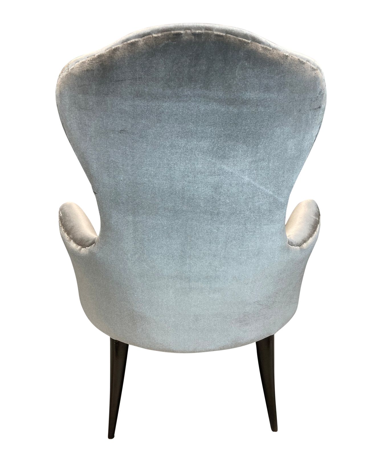 A Pair Of Italian Mid Century Bedroom Chairs In Velvet photo 944.0