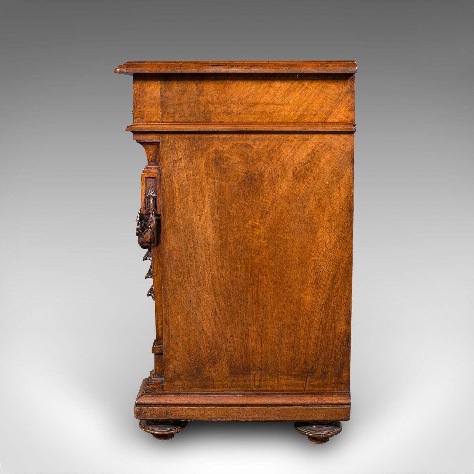 Antique Drawing Room Cabinet, French, Walnut, Buffet, Neoclassical, Victorian photo vinterior