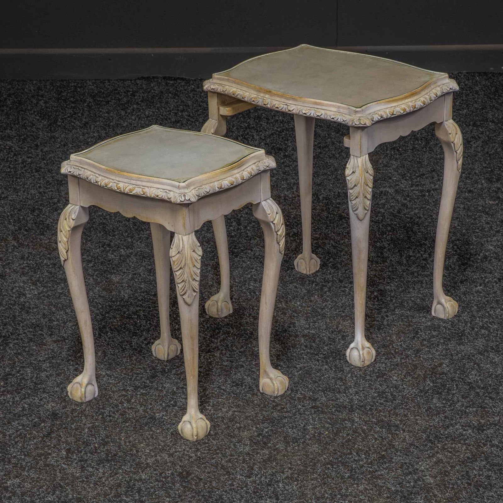 Set Of Two Nest Of Tables, 1930s, Antique