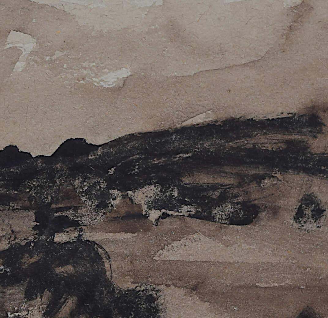 Countryside View, Watercolour By George Bissill photo 936.0