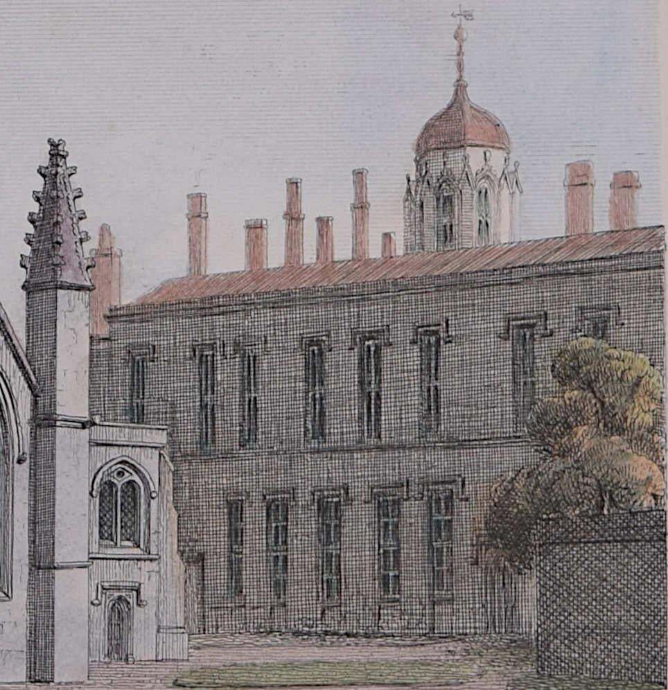 Christ Church Cathedral, Oxford, Engraving By John Cowey photo furniture
