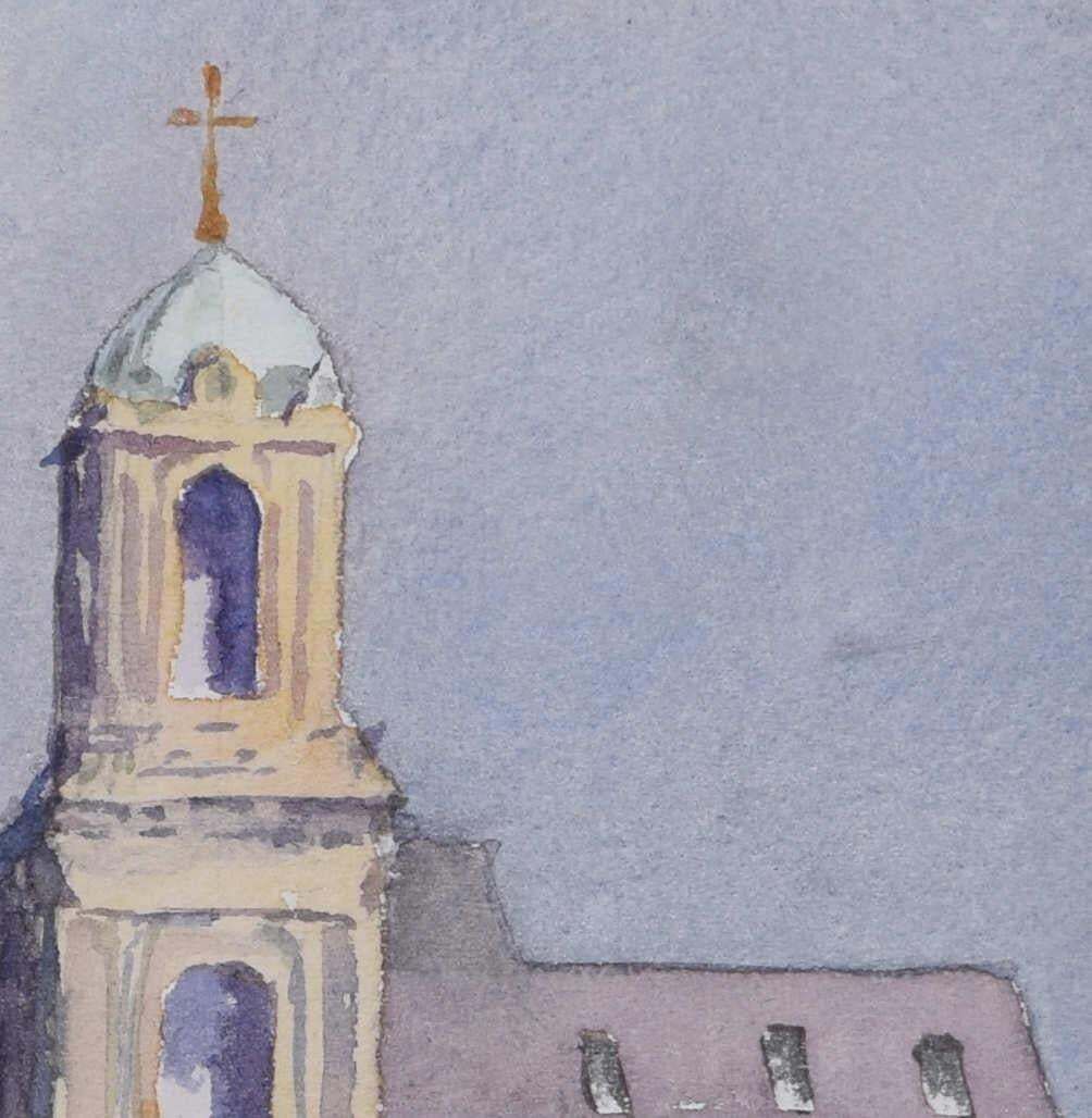 High Holborn, Watercolour By Sidney Cardew C.1990 photo for sale
