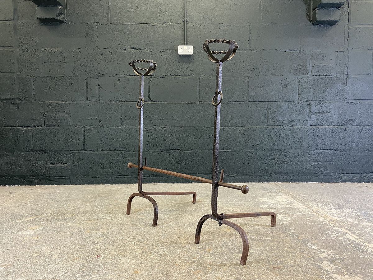 French Fire Dogs Or Andirons photo for sale