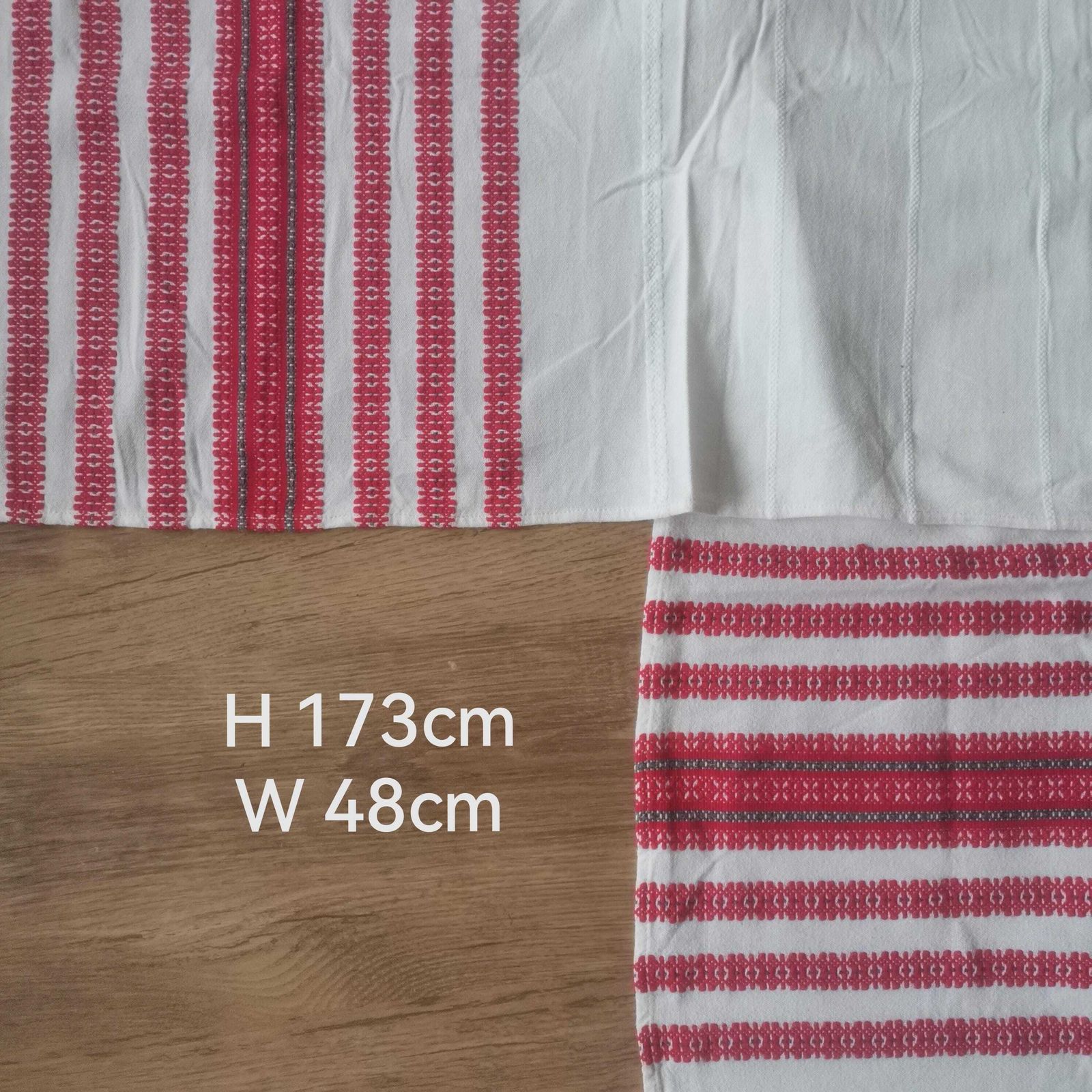 Huge Linen Folk Art Hand Made Wall Covers With Traditional Sárköz Weaving Motifs. Antique Natural Organic Cloth, Material, Kitchen Farmhous photo 52.0