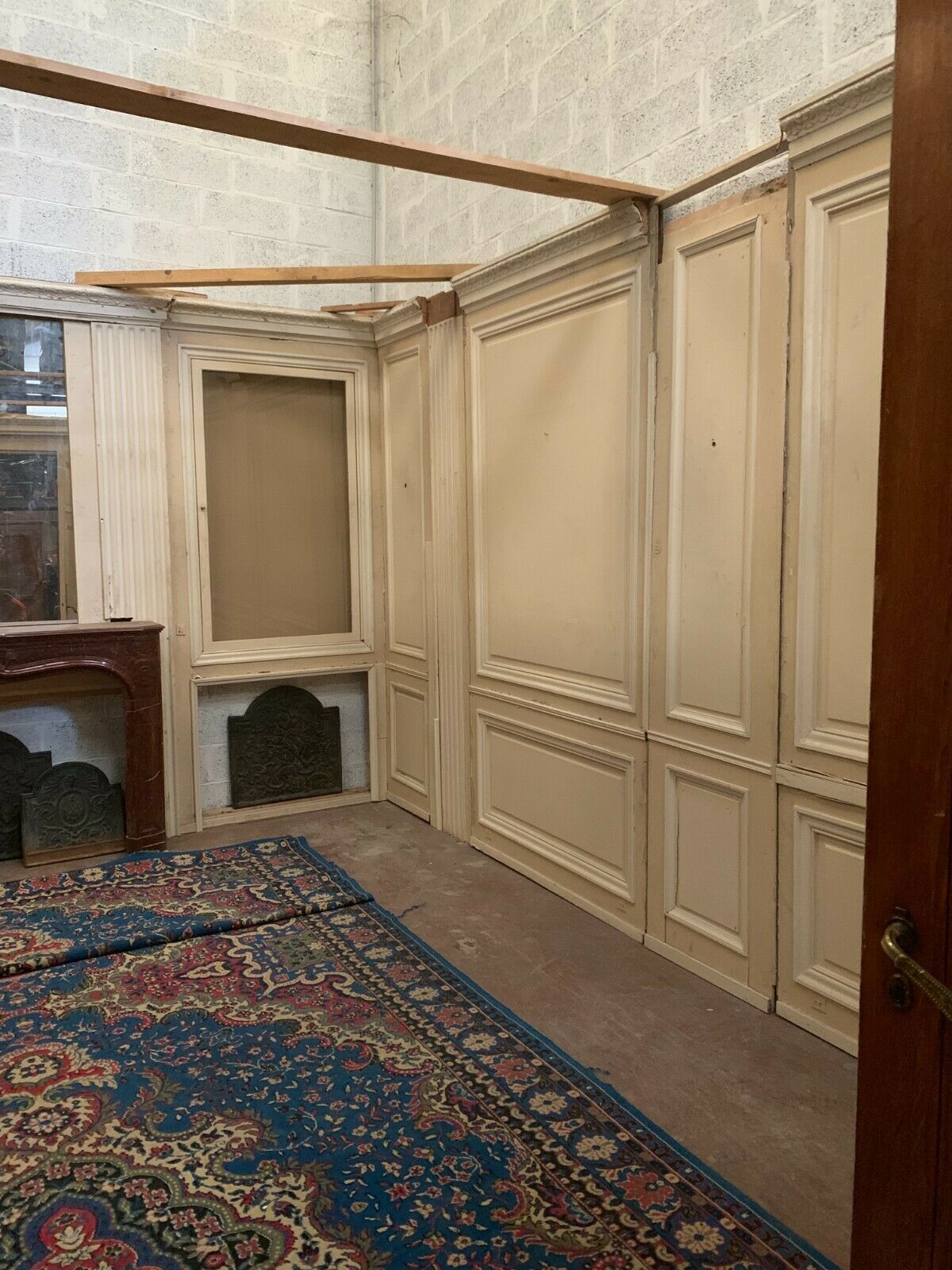 Louis XVI Style Woodwork And Stucco Patina XIX Century photo Furniture