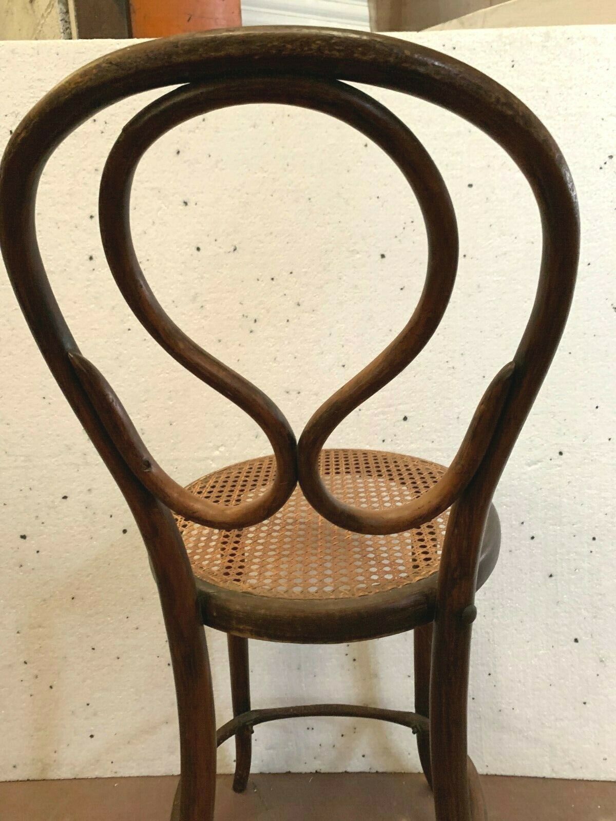 Thonet High Chair Or Stool In Curved Wood photo buy