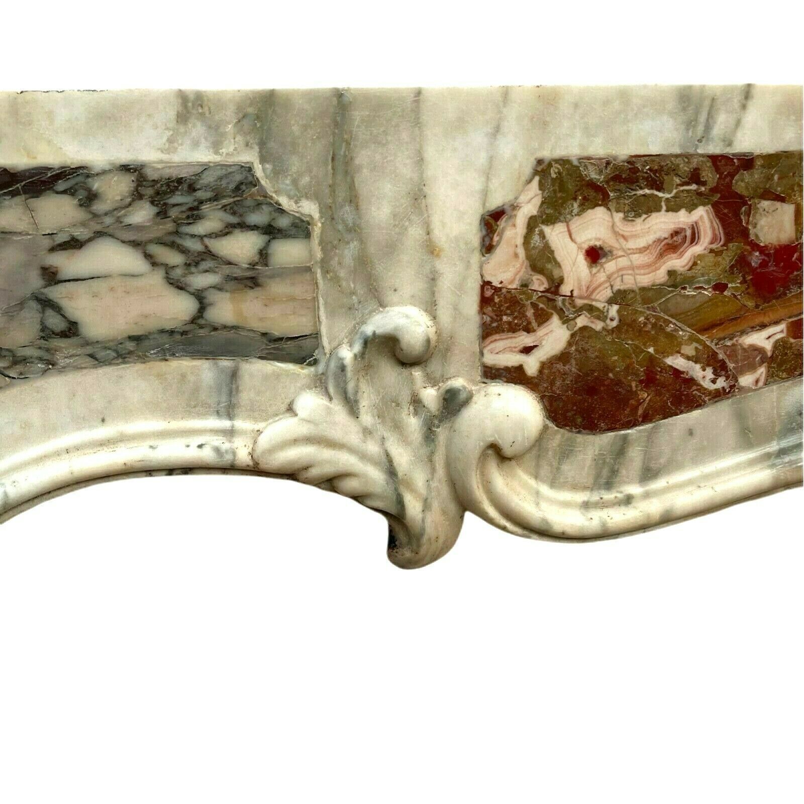18th Century Provencal Style Marble Fireplace Mantel photo 6916.875