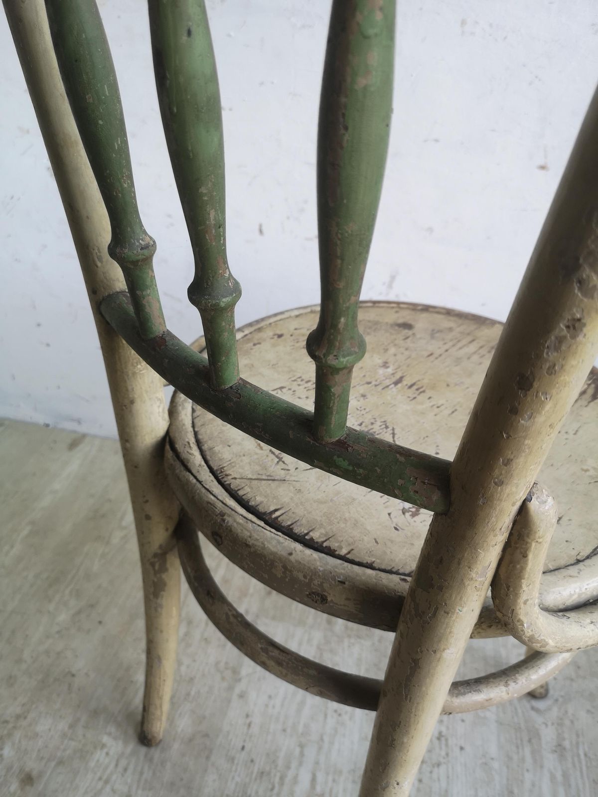 Res Antique Folk Style Chair:1890s Austrian Elegance | Solid Wood| Reclaimed From Hotel In Budapest |Timeless Art For Your Home Décor photo 136.0