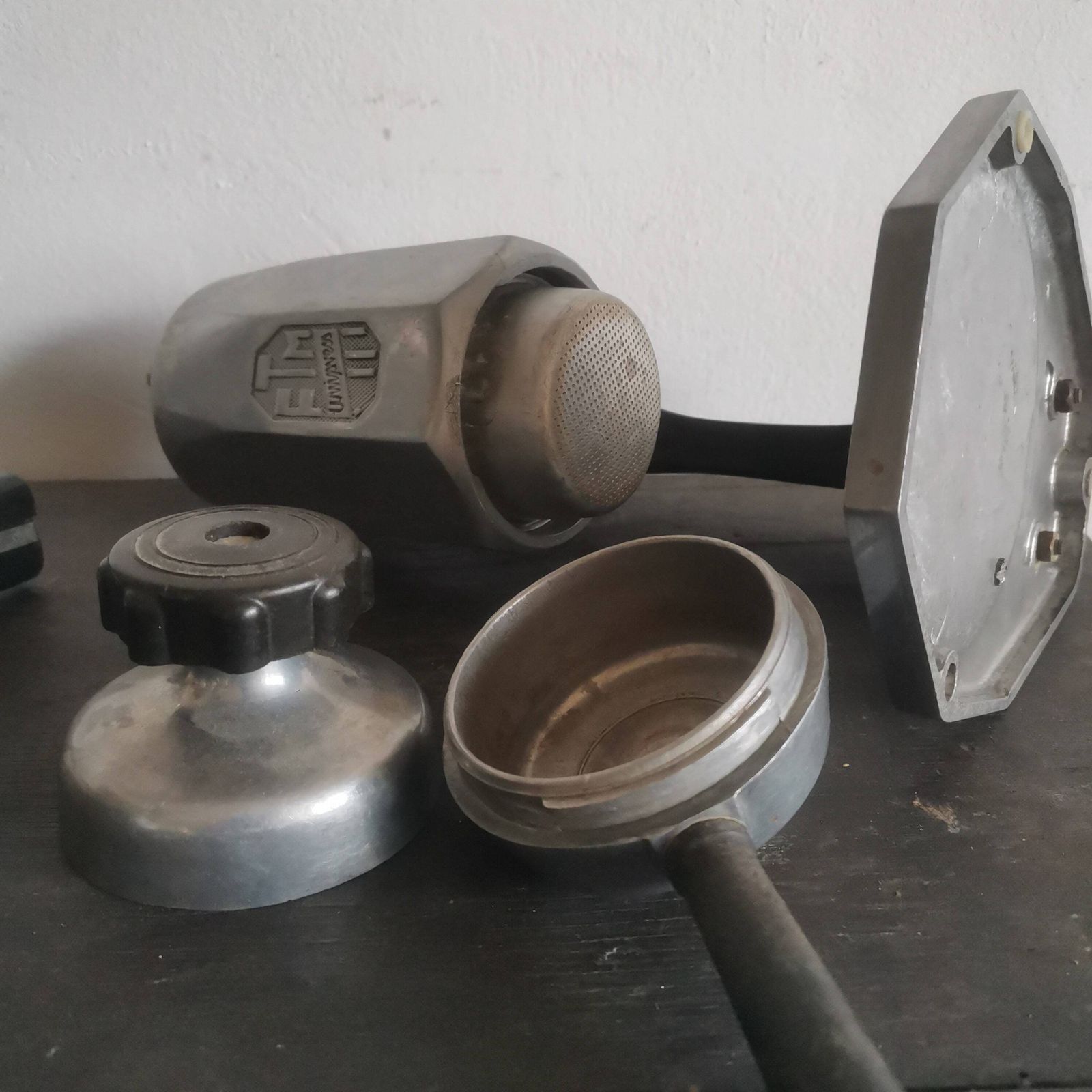 Art Deco Hungarian Ftm Unipress Chrome, Bakelite, Coffee Espresso Machine For Sale photo vinterior
