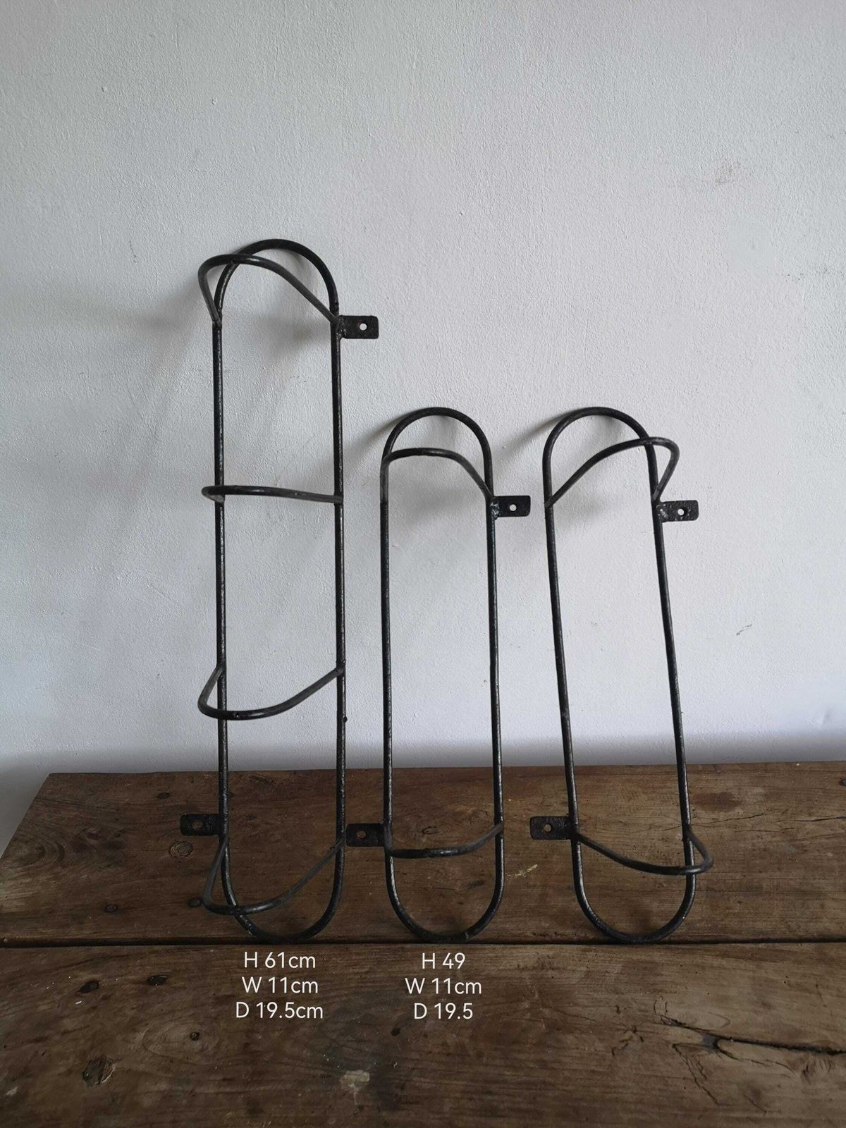 Vintage 1950s Central European Mid Century Modern Cast Iron String Shelf Brackets Strong, Robust, Stylish For Customized Shelving Delight photo buy