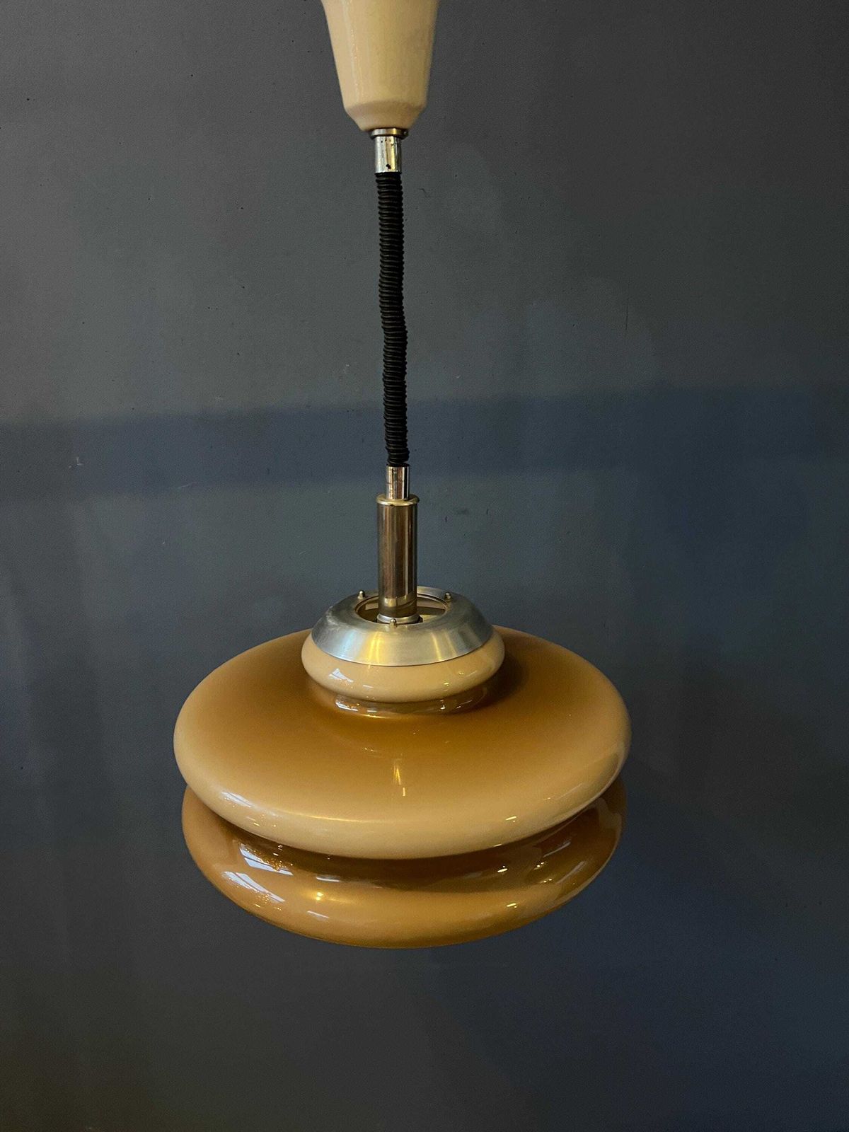 Acrylic Vintage Herda Space Age Pendant Lamp photo vinterior