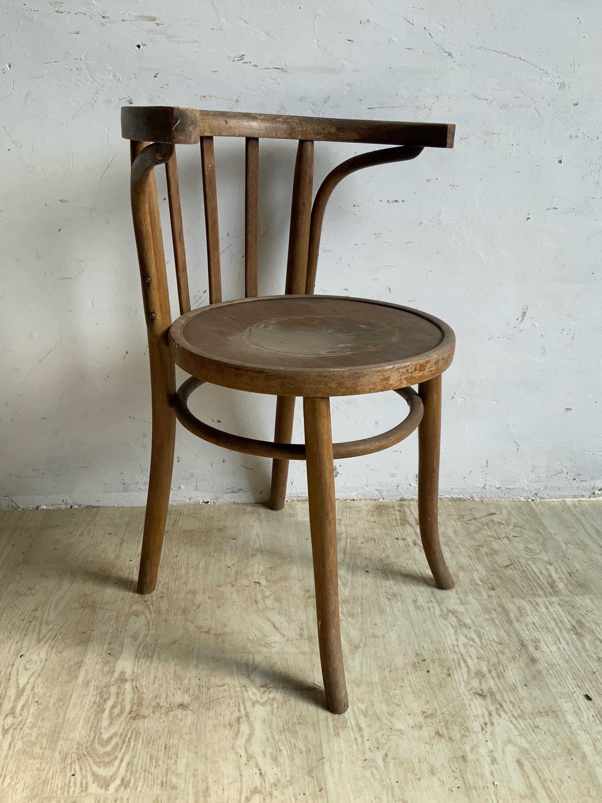 Unique Antique Thonet Style Chair:1890s Austrian Elegance | Solid Wood| Reclaimed From Budapest Auction Timeless Art For Your Home Décor