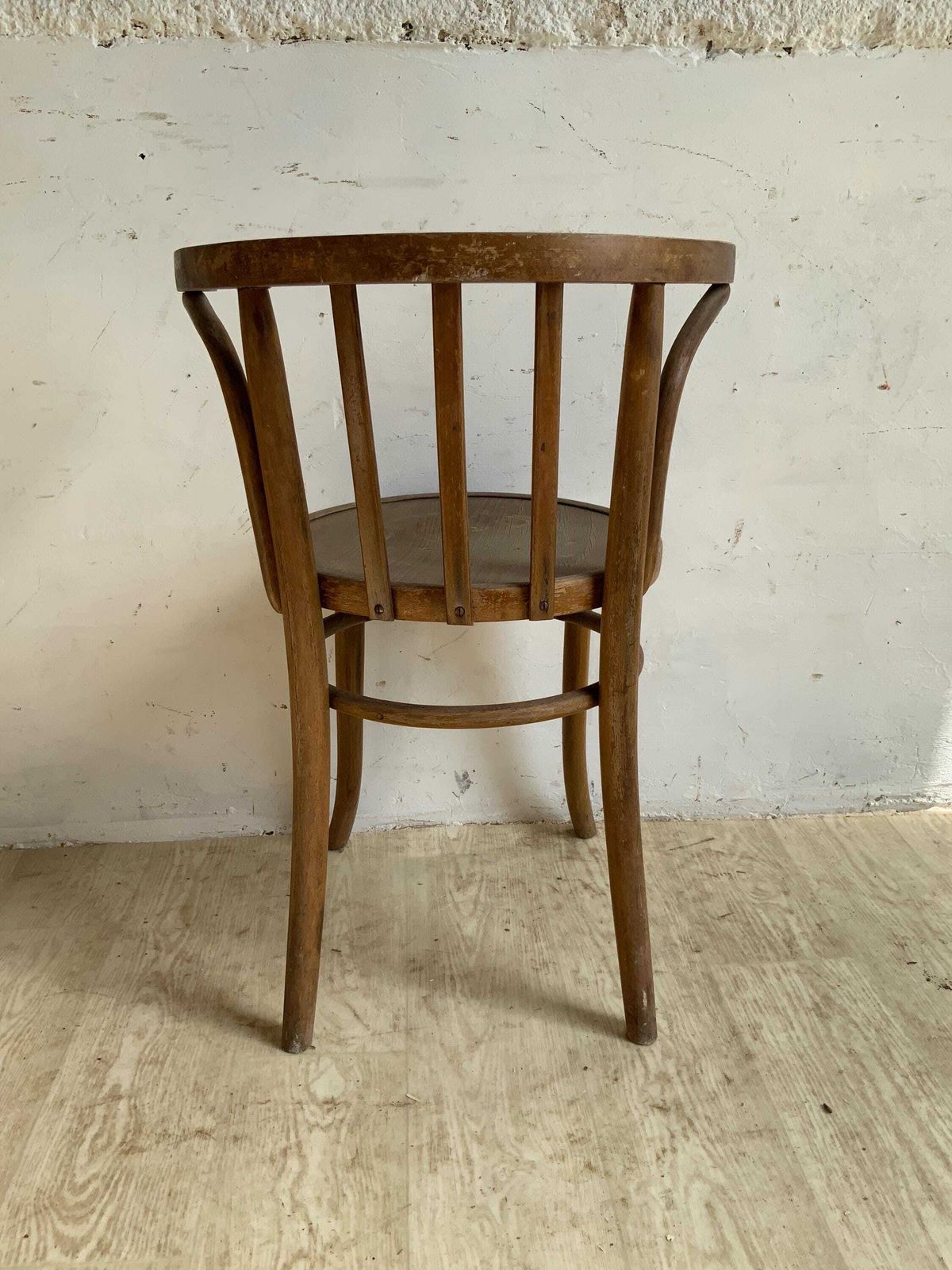 Unique Antique Thonet Style Chair:1890s Austrian Elegance | Solid Wood| Reclaimed From Budapest Auction Timeless Art For Your Home Décor photo vinterior