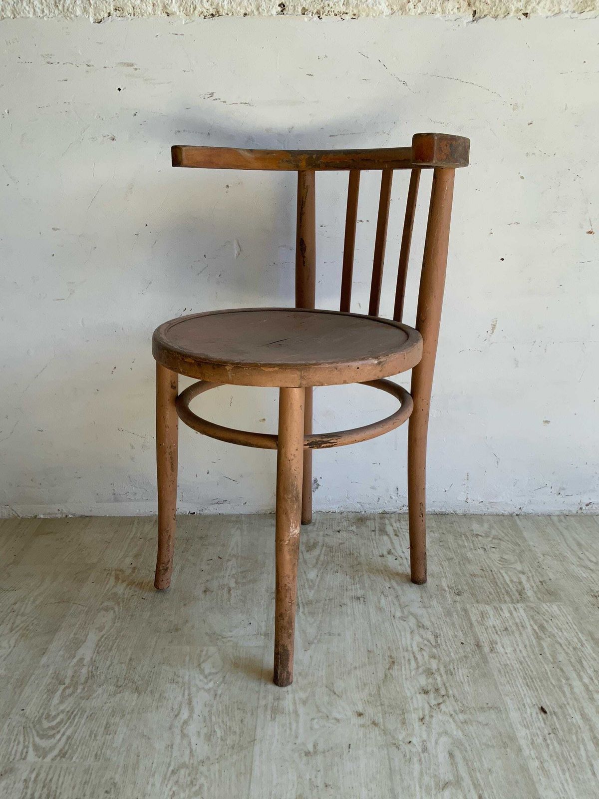 Antique Thonet Style Chair:1890s Austrian Elegance | Solid Elm Wood| Reclaimed From Budapest Cafe | Timeless Art For Your Home Décor photo for sale