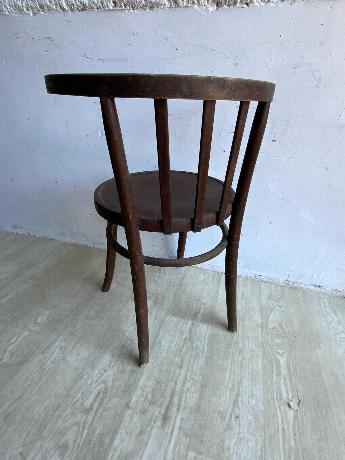 Thonet Inspired Chair: 1890s Austrian Charm | Solid Elm Craftsmanship | Salvaged From Budapest Tea Room | Historic Elegance For Your Space photo for sale