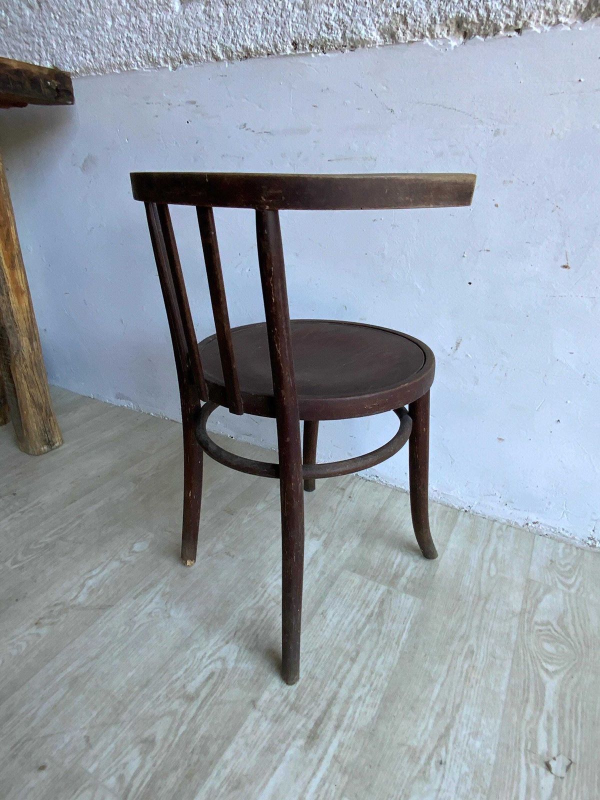 Thonet Inspired Chair: 1890s Austrian Charm | Solid Elm Craftsmanship | Salvaged From Budapest Tea Room | Historic Elegance For Your Space photo Furniture