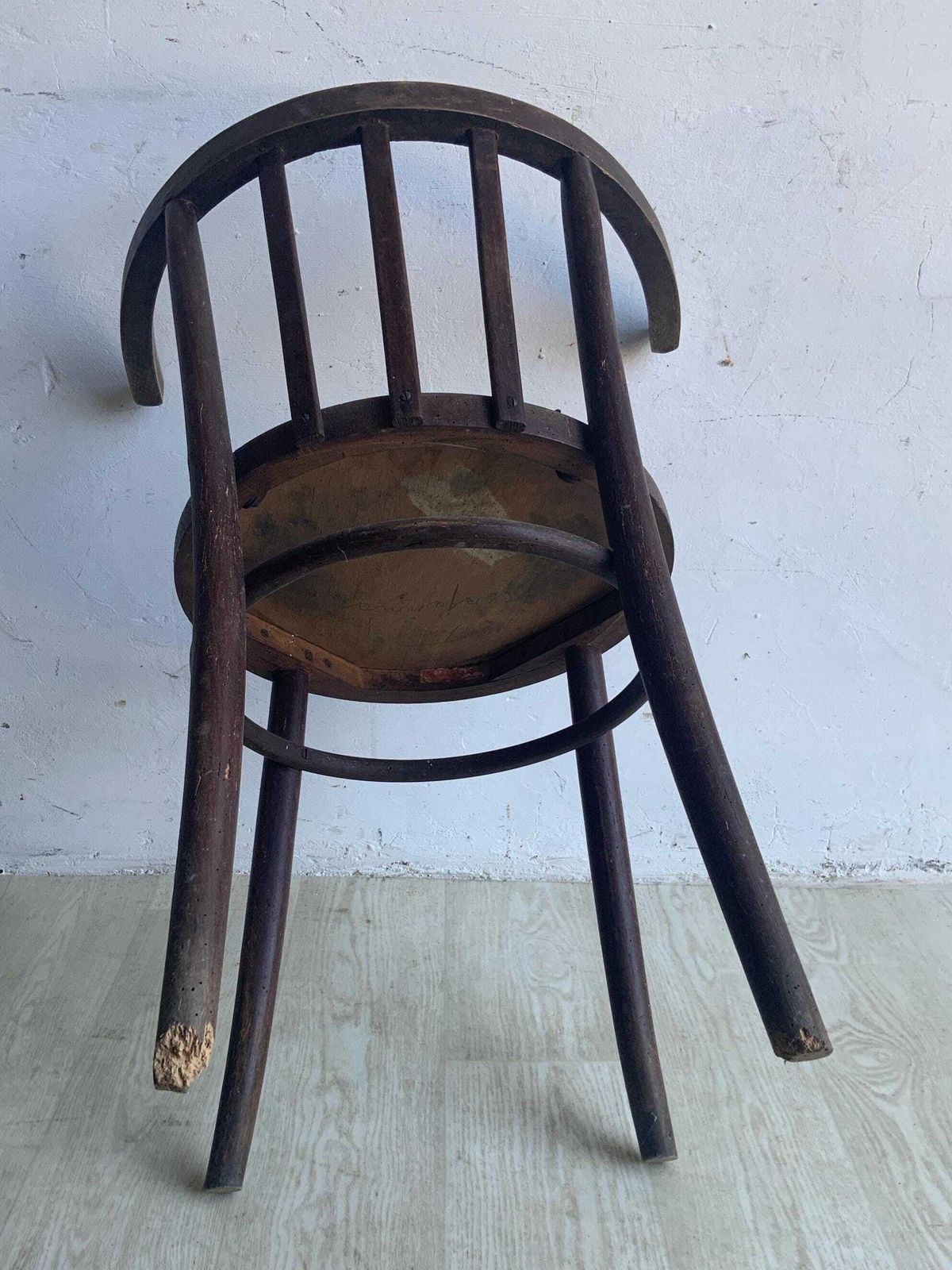 photo furniture Thonet Inspired Chair: 1890s Austrian Charm | Solid Elm Craftsmanship | Salvaged From Budapest Tea Room | Historic Elegance For Your Space