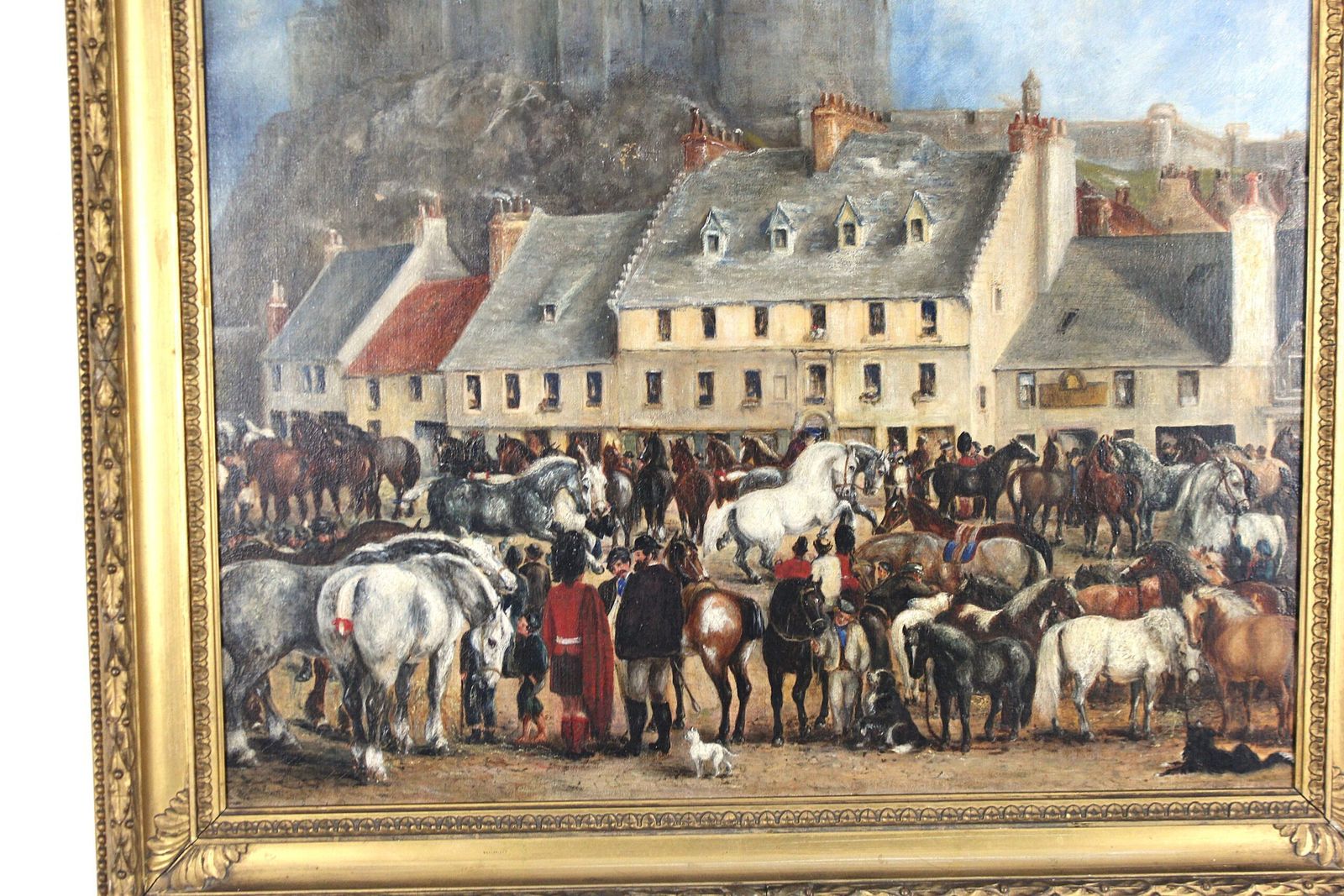 19th Century Horsefair Grassmarket Edinburgh Scotland photo vinterior