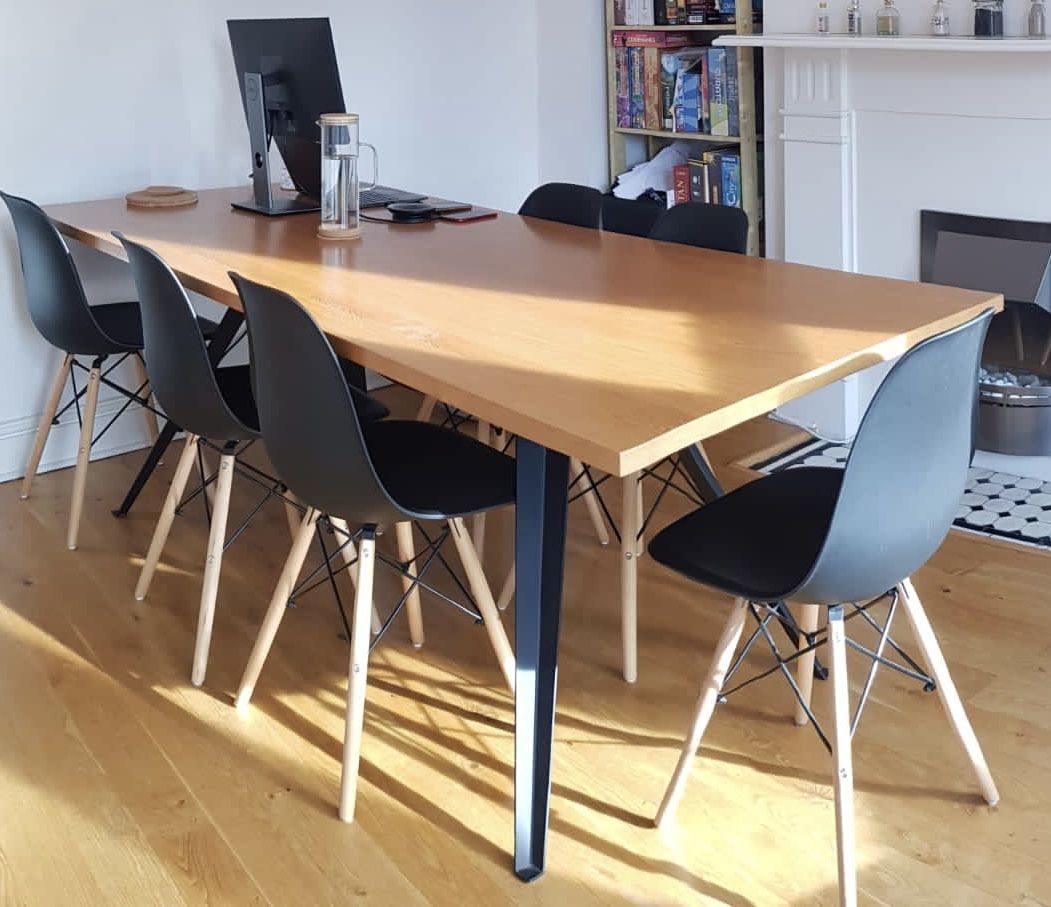 Swiss Design Aspen Dining Table – Seats 6 To 8 People photo furniture