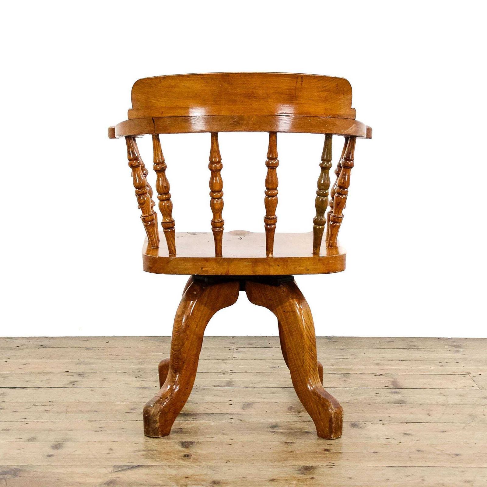 Antique Early 20th Century Captain's Chair photo Furniture