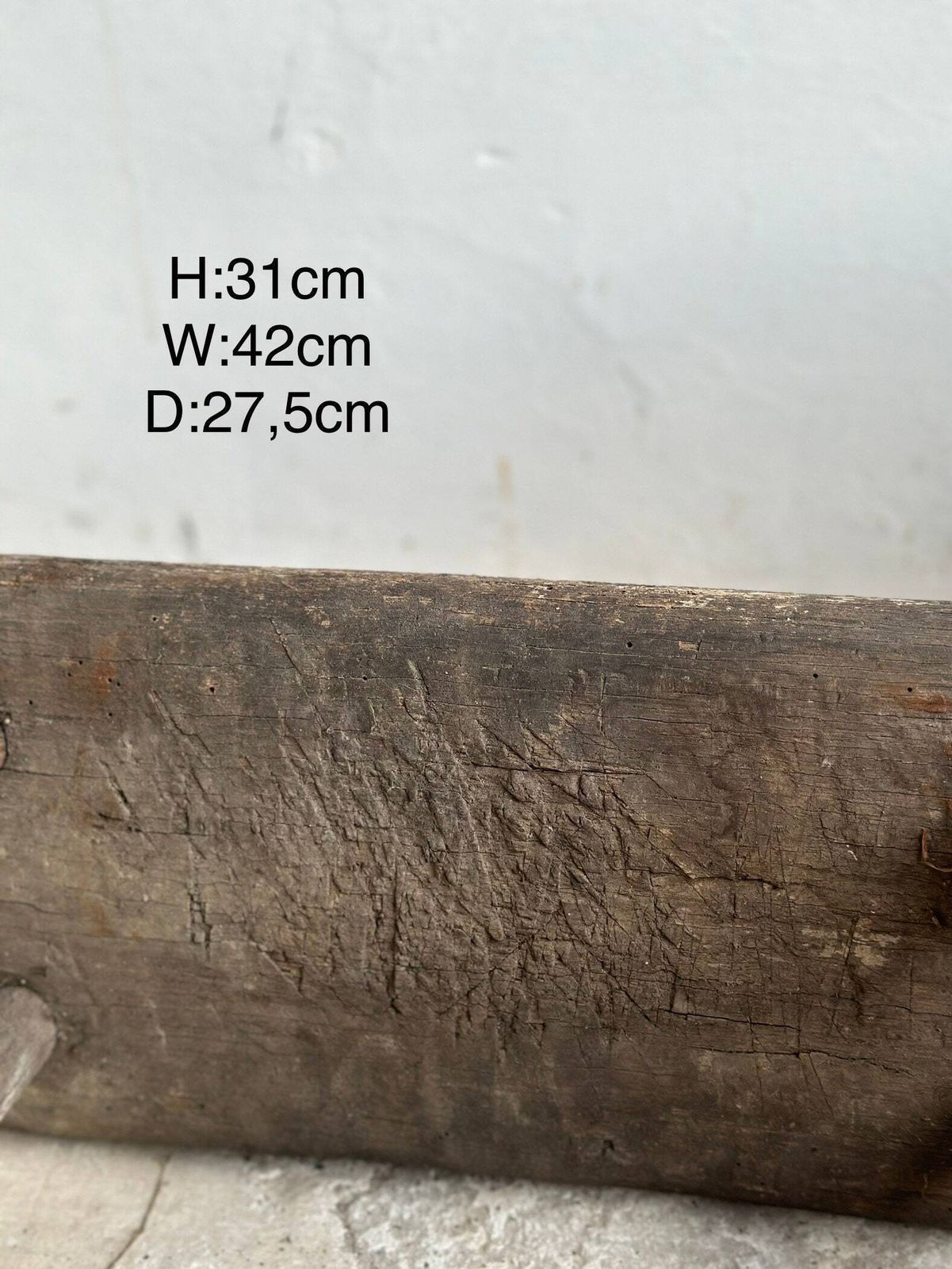 Vintage Rustic Hand Made Milking Stool Or Primitive Bedside Occasional Table. Hand Crafted In The Early 1900, Shabby Gnarly Patina photo buy
