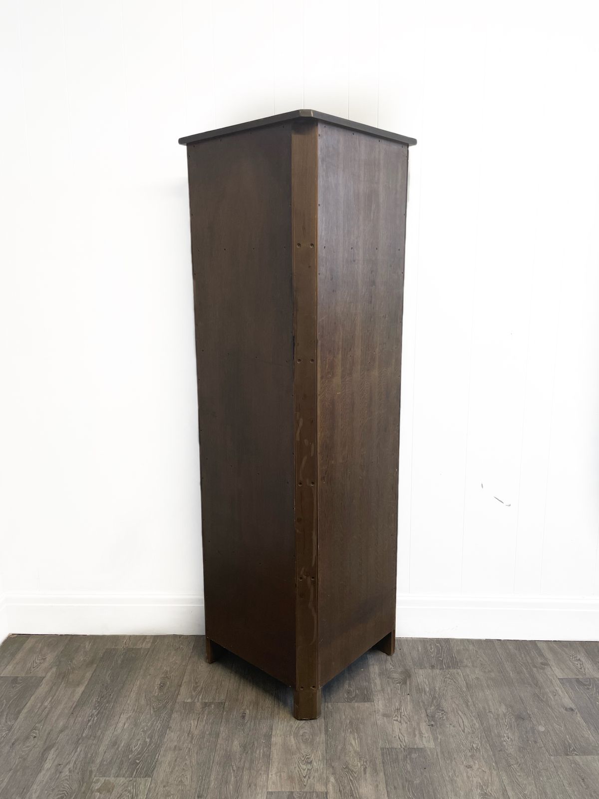 Ercol Colonial  Dark Wood Corner Cabinet Unit photo Furniture