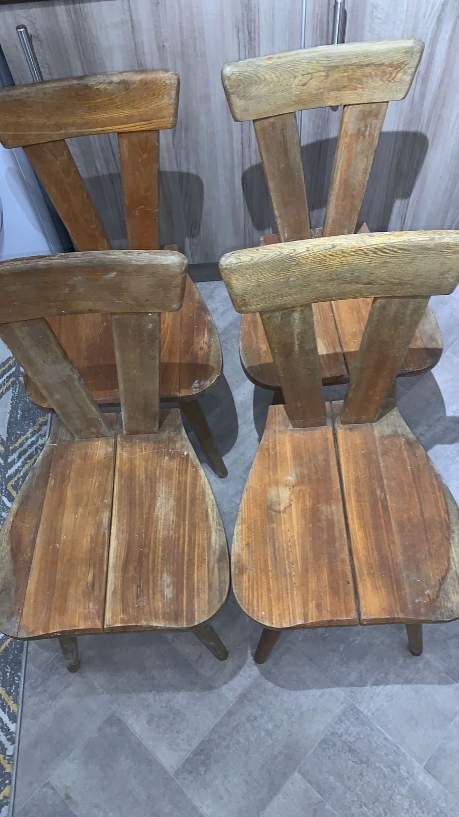 Zydel Wooden Chairs, Mid 20th Century
