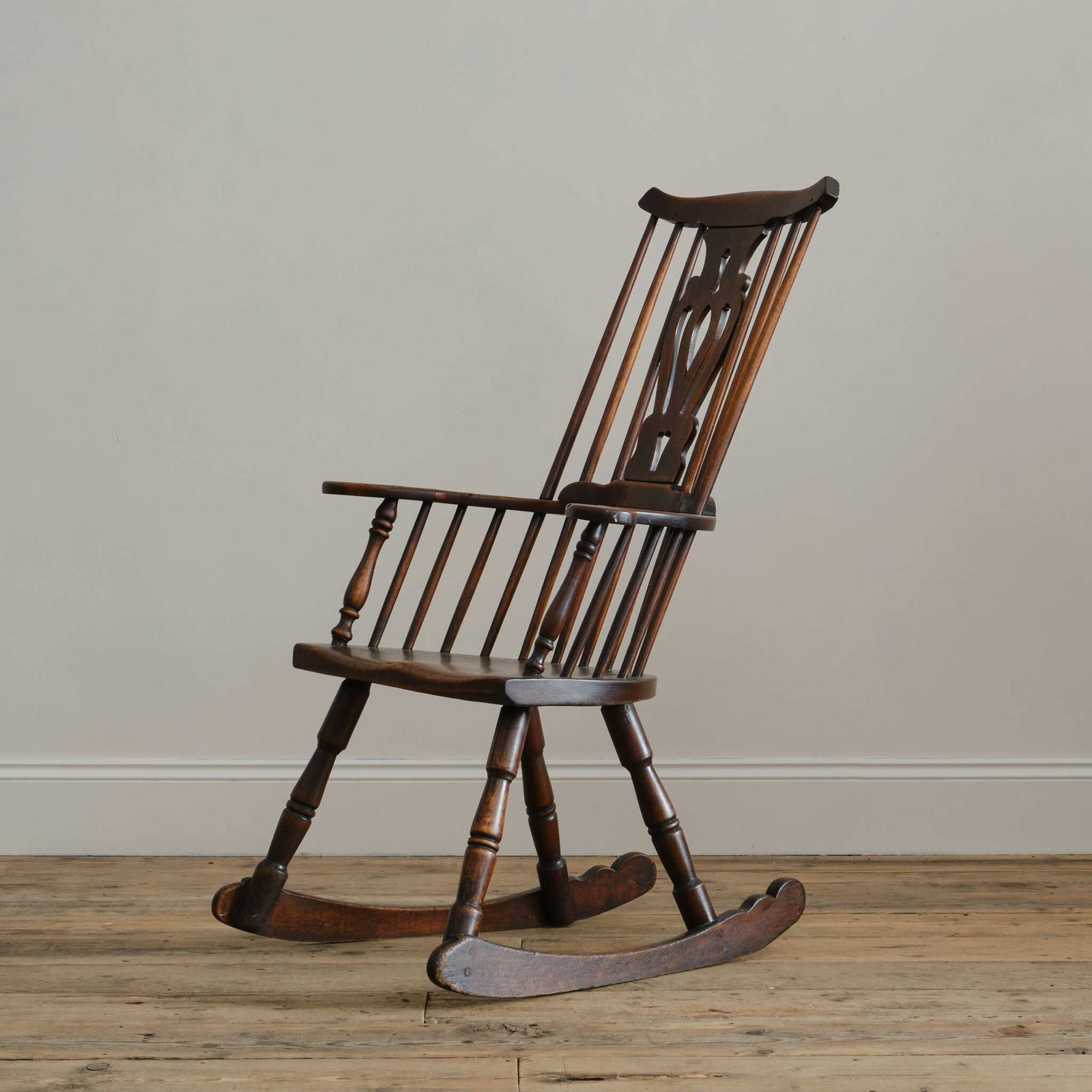 Late 18th Century Thames Valley Rocking Windsor Chair photo 1700.0
