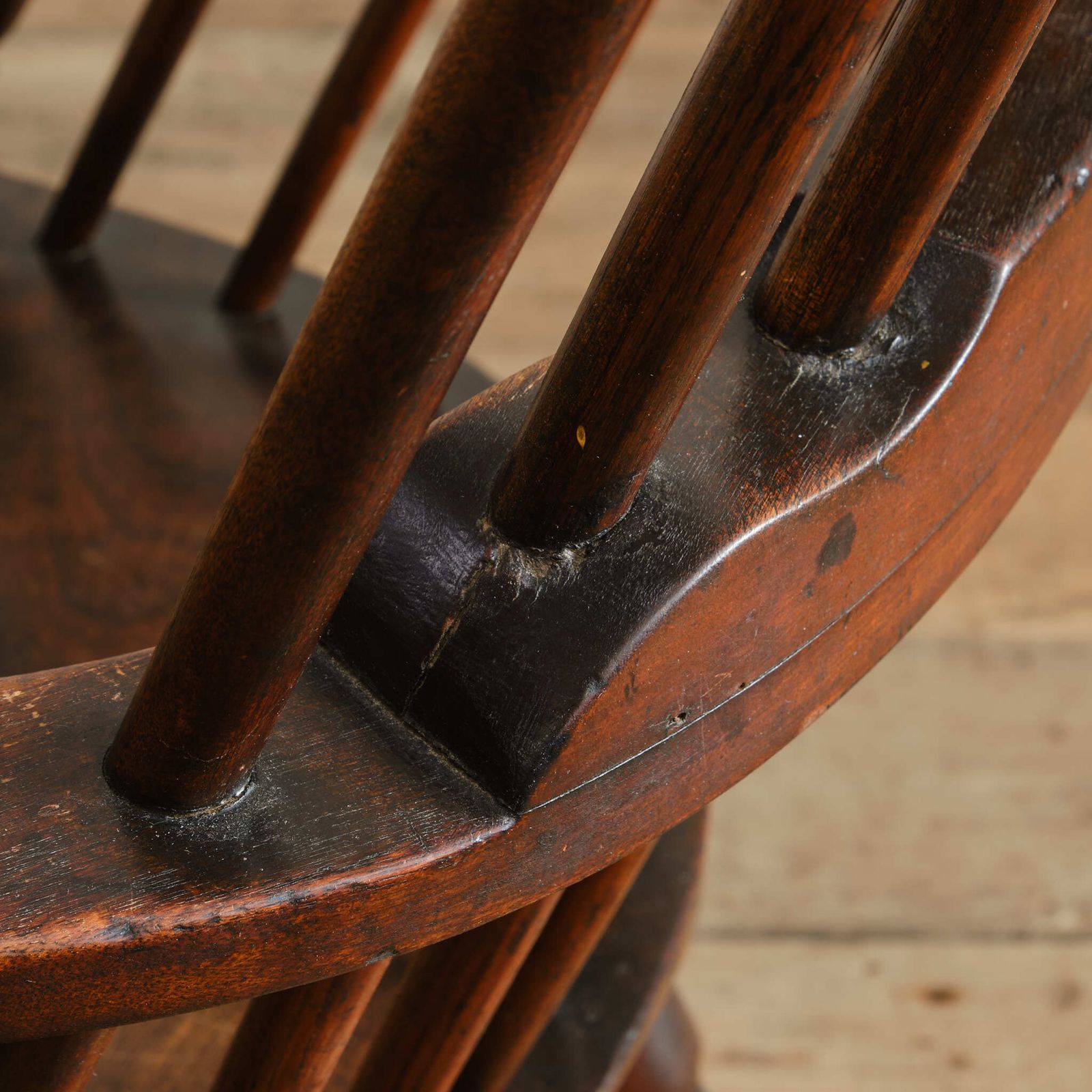1700.0 Late 18th Century Thames Valley Rocking Windsor Chair photo