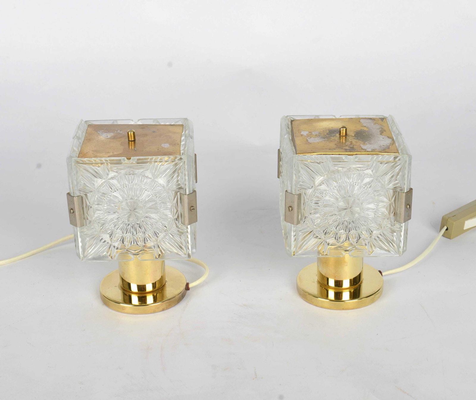 Vintage Bedside Lamp Set By Kamenicky Senov Lamps 1970s Bedside Lamp Set Pair Of Lamps Bedside Lamps Bedside Lamp Table Lamp Desk Lamps photo for sale