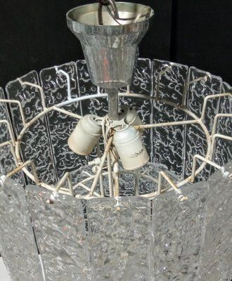 Vintage Chandelier In Murano Glass, 1970s photo vinterior