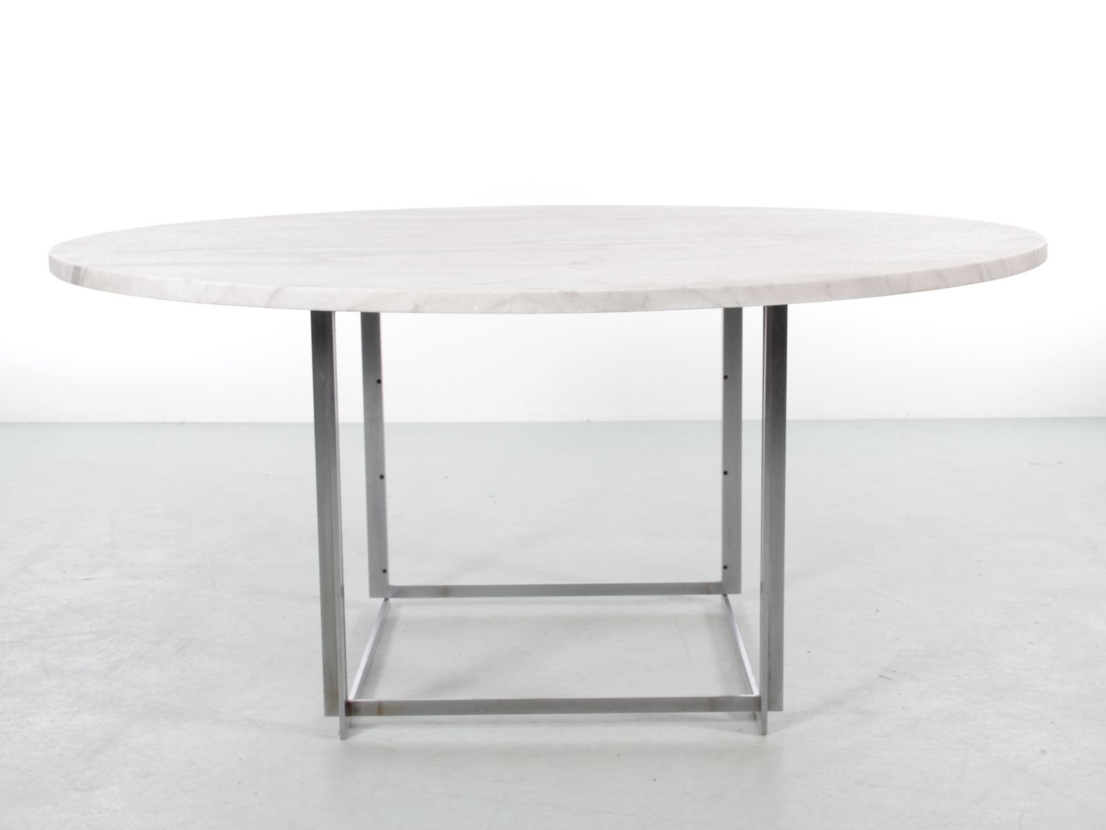 Mid Century Modern Scandinavian Dining Table Pk 54 With Extensions By Poul Kjaerholm For Kold Christensen